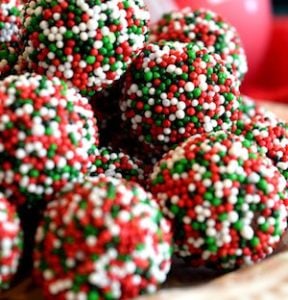 Christmas Chocolate Truffles