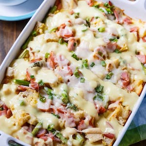 Eggs Benedict Breakfast Casserole for christmas 