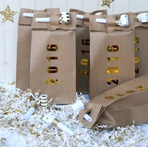 New Years Eve Party Favor Bags 