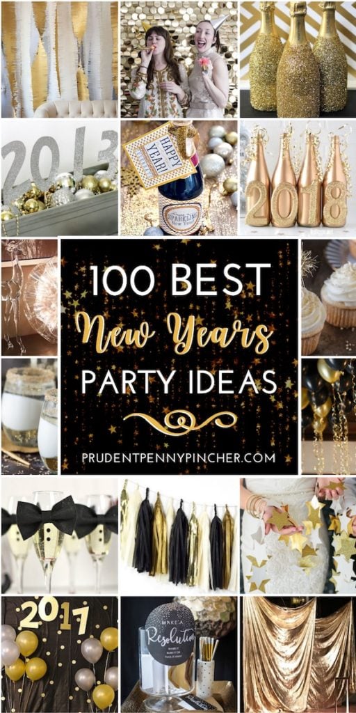 100 DIY New Year's Eve Decorations Prudent Penny Pincher