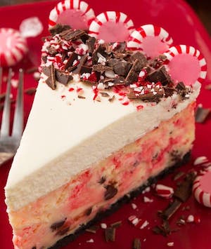 Peppermint Bark Cheesecake 