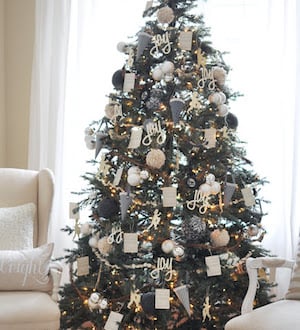 Joy Cutout ornaments for Tree