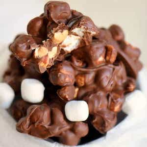 Rocky Road Peanut Clusters 