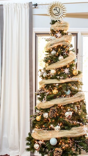 Rustic Glam Christmas Tree