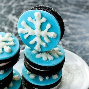 Snowflake Oreos