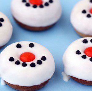 Snowman Donuts