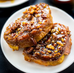 Overnight French Toast with Pecans