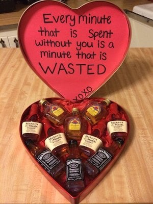 valentine gift box for him