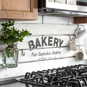 Shiplap Style Farmhouse Kitchen Sign