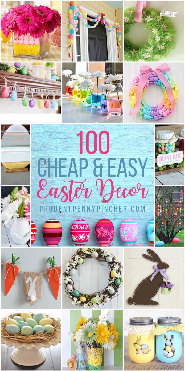 100 cheap and easy Easter decor ideas