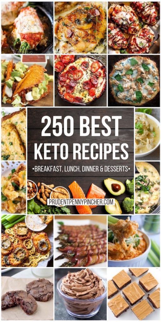 250 Best Keto Recipes - Prudent Penny Pincher