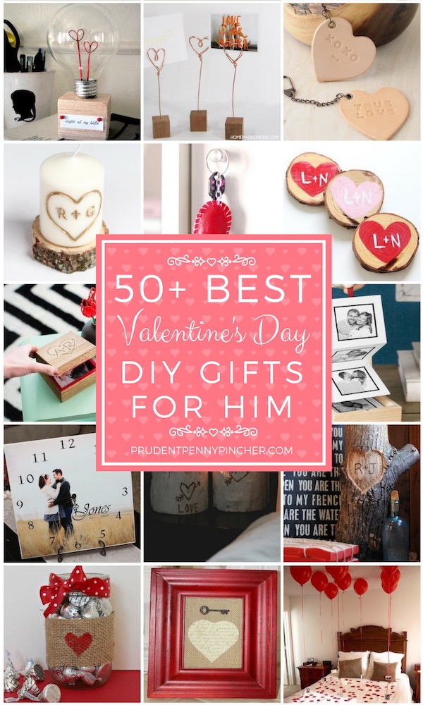 50 DIY Valentines Day Gifts for Him Prudent Penny Pincher