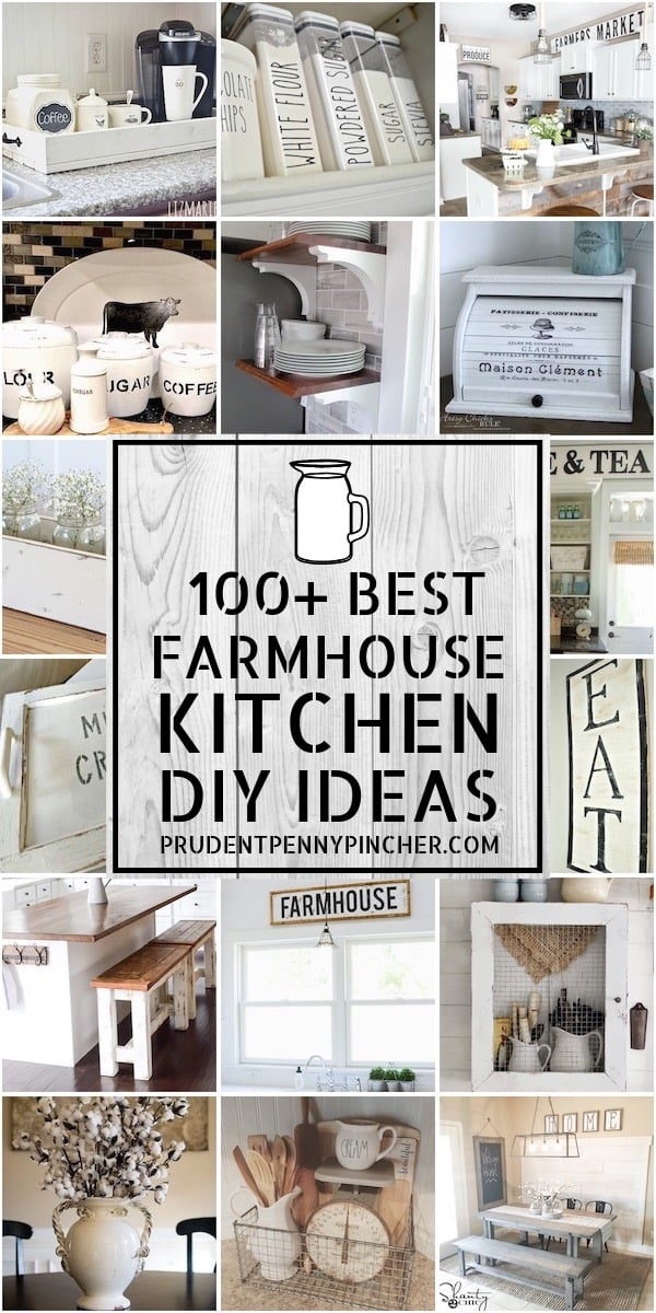 100 Diy Farmhouse Kitchen Decor Ideas, Farmhouse Kitchen Ideas