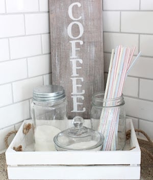 Farmhouse kitchen Coffee Tray