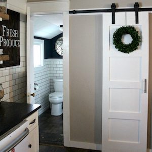 farmhouse Kitchen Pantry Sliding Barn Doors