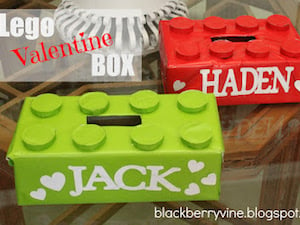Lego Valentine's Day Box