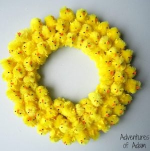 Easter Chick Wreath 