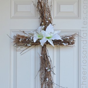 Easter Cross Door Hanger