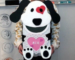 Dog Valentine Box