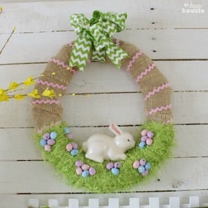Easter Bunny in the Grass