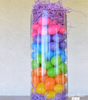 Easter Egg Centerpiece dollar tree decoration