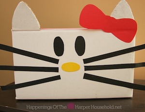 Hello Kitty Valentine Mailbox
