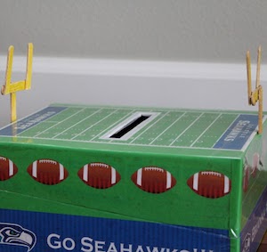 Football Stadium Valentine Box