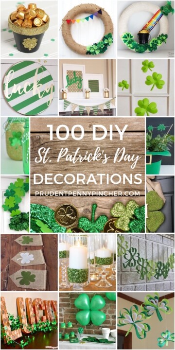 100 Best DIY St Patrick's Day Decorations - Prudent Penny Pincher