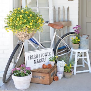 Farmhouse Style Summer front Porch 