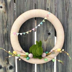 Baker's Twine Spring Wreath