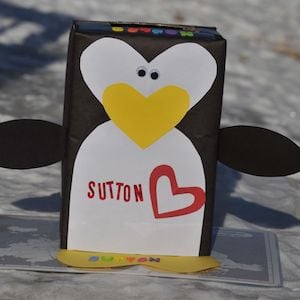 Penguin Valentine Box