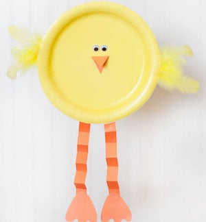 Paper Plate Chick