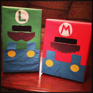 Mario and Luigi Valentine Boxes