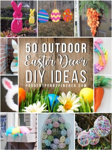 50 Outdoor DIY Easter Decor Ideas
