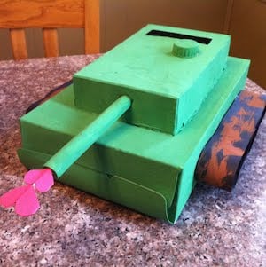 Tank Valentine's Box