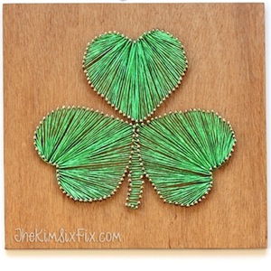  Shamrock String Art