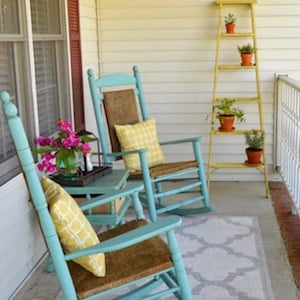 Spring front Porch Reveal