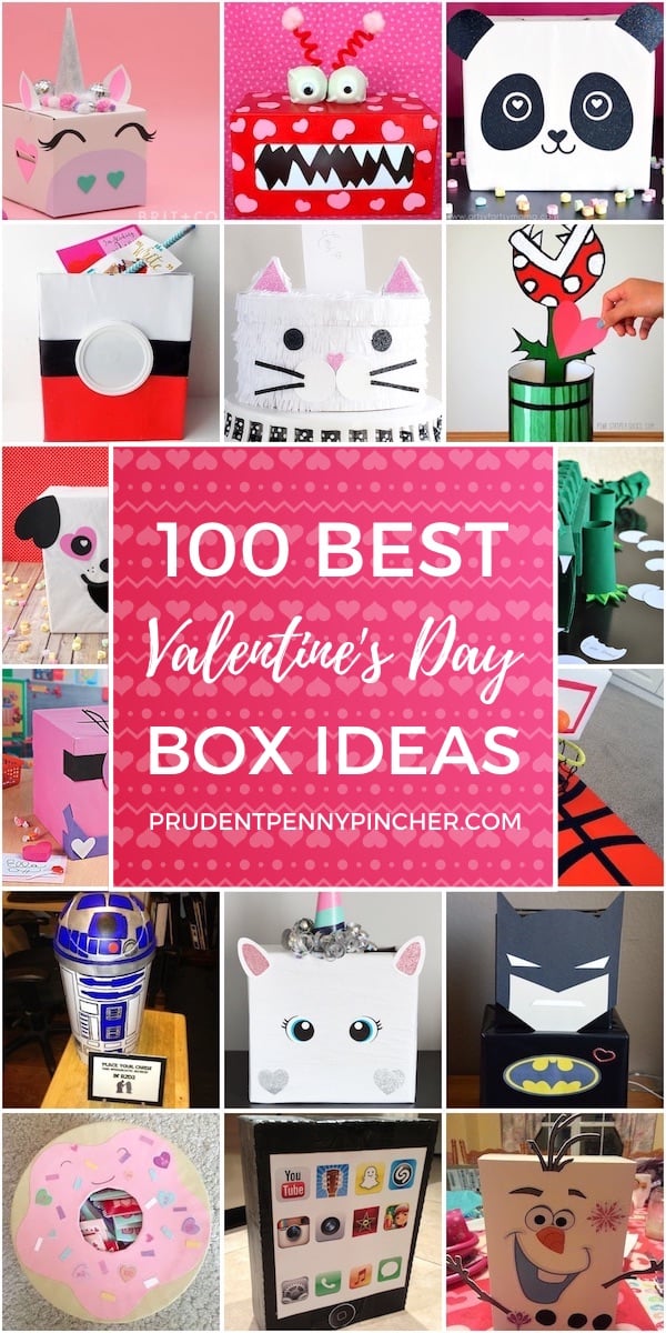 100 Best DIY Valentine Box Ideas for Kids - Prudent Penny Pincher