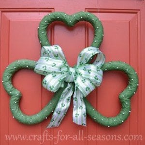 Shamrock Wreath