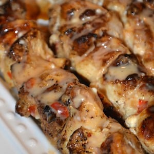 Bang Bang Chicken Kabobs