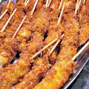 Breaded Chicken Skewers