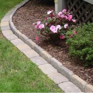 Brick Edging Flower Bed Idea