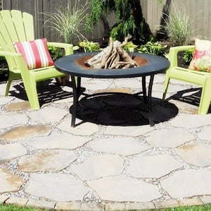 DIY Fire Pit Patio