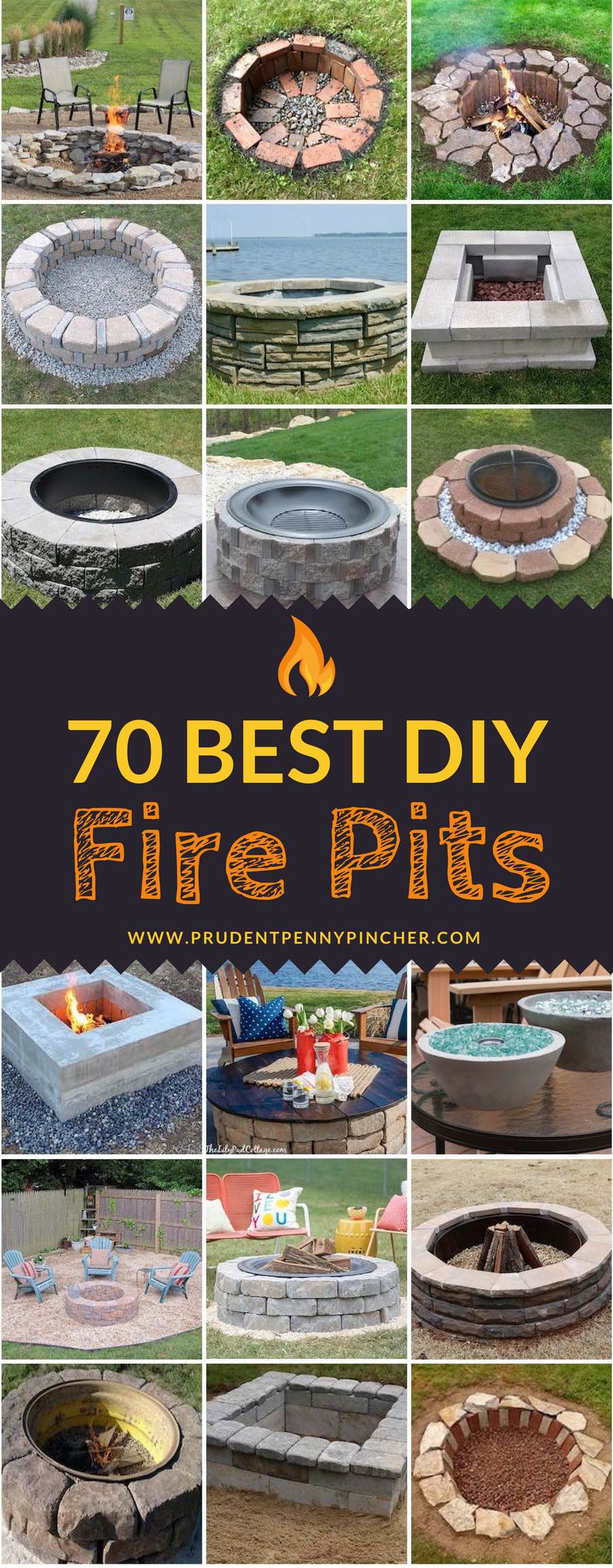 70 Cheap and Easy DIY Fire Pits Prudent Penny Pincher