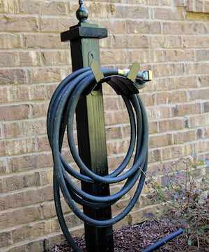 $15 Hose Holder curb appeal idea