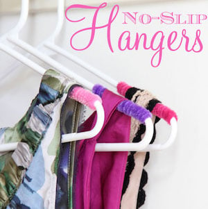 Pipe Cleaners No Slip Clothes Organization for the closet