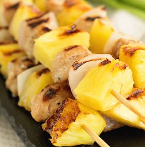 Pineapple Chicken Kabobs