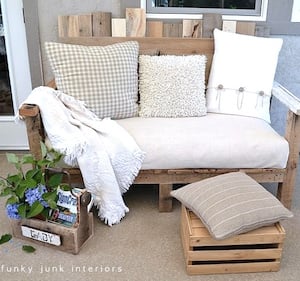 outdoor Pallet sofa