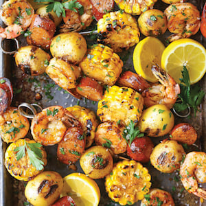 Shrimp Boil Kabobs