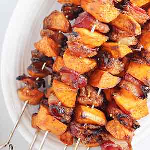 Spiced Sweet Potato and Bacon